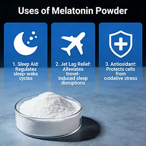 Hvad er brugen af ​​melatoninpulver?